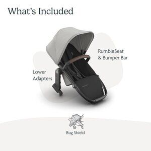 UPPAbaby RumbleSeat V3 (Savannah) - For Vista V2/V3 - NEW